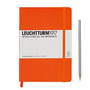 Leuchtturm A5 Medium 249 Dotted Pages Hardcover